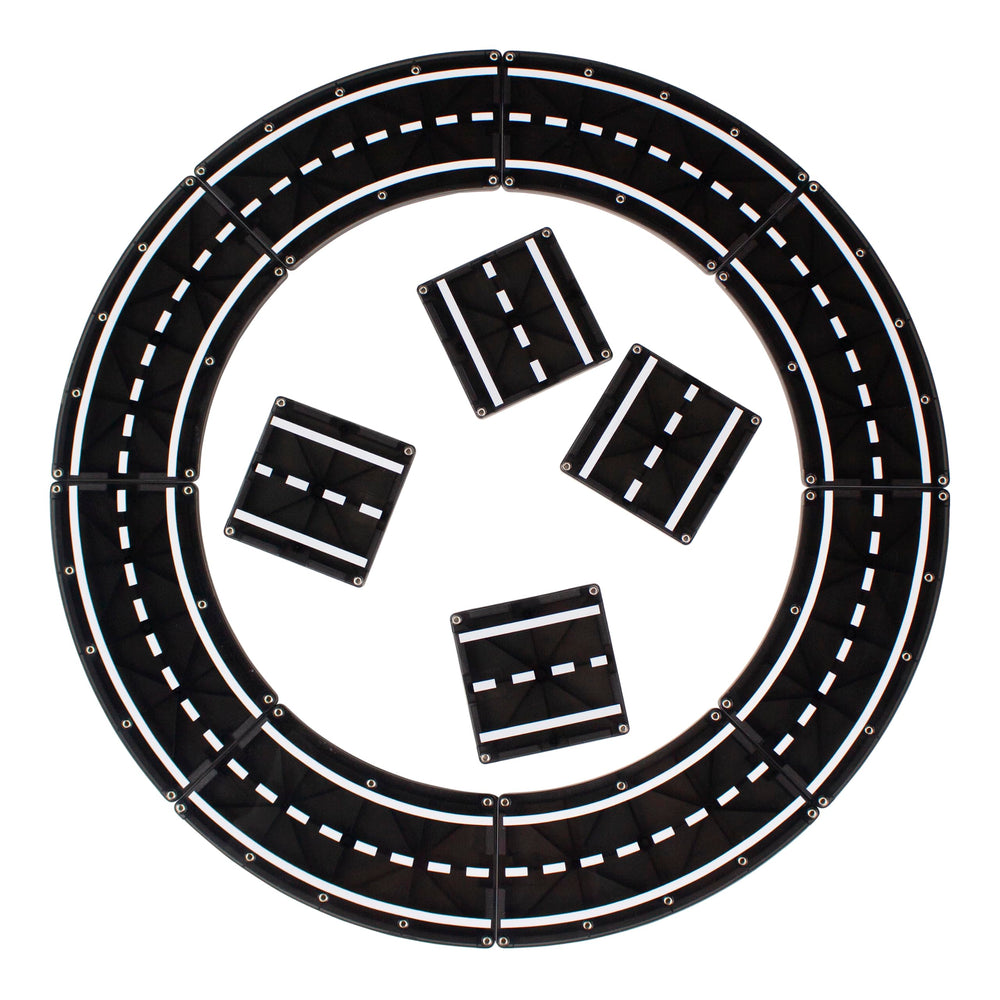 Non-toxic MABS plastic in MAGNA-TILES XTRAS Roads ensures safe play.