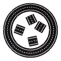 Non-toxic MABS plastic in MAGNA-TILES XTRAS Roads ensures safe play.