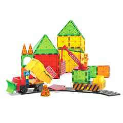 MAGNA-TILES Builder XL rectangle roads help create expansive layouts.