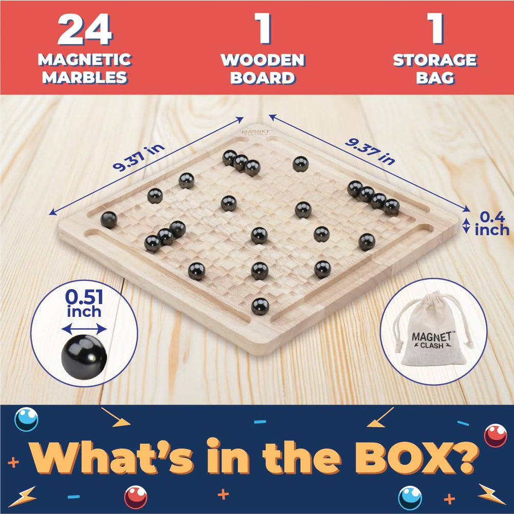 MAGNET CLASH colorful box with easy instructions