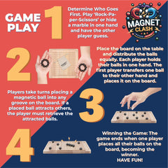 MAGNET CLASH family game night setup for everyone