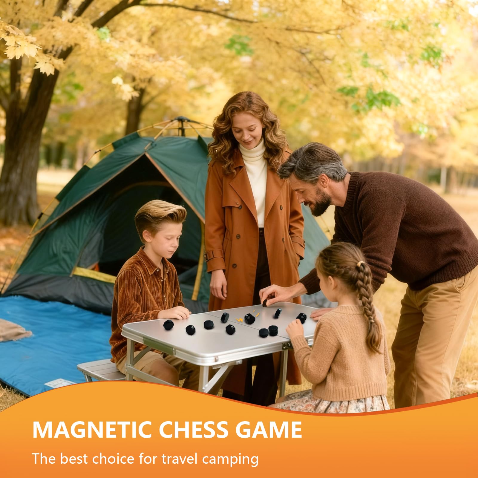 Magnet Game with String family fun on game nights and trips