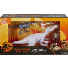 MAGNETOE Jurassic Chaos Theory Darius action figure with dirt-stained shirt for authentic scenes.