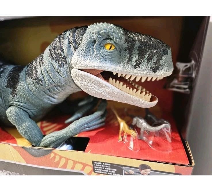 MAGNETOE Jurassic mini Metricanthosaurus figure broadens play possibilities.