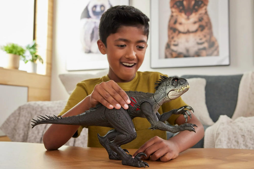 MAGNETOE Jurassic Scorpios Rex attack motion for dramatic battles