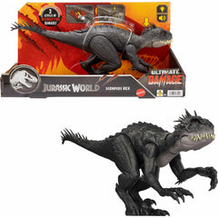 MAGNETOE Jurassic Scorpios Rex with dramatic light pulse for immersive play