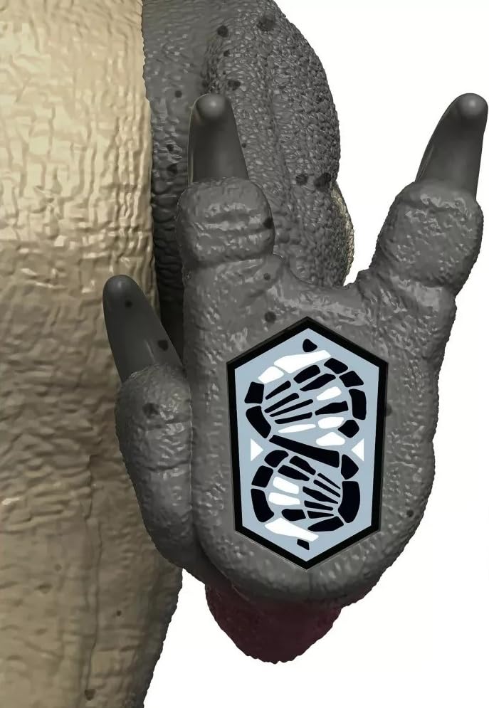 MAGNETOE AR collection unlocked after scanning each dinosaur's foot code