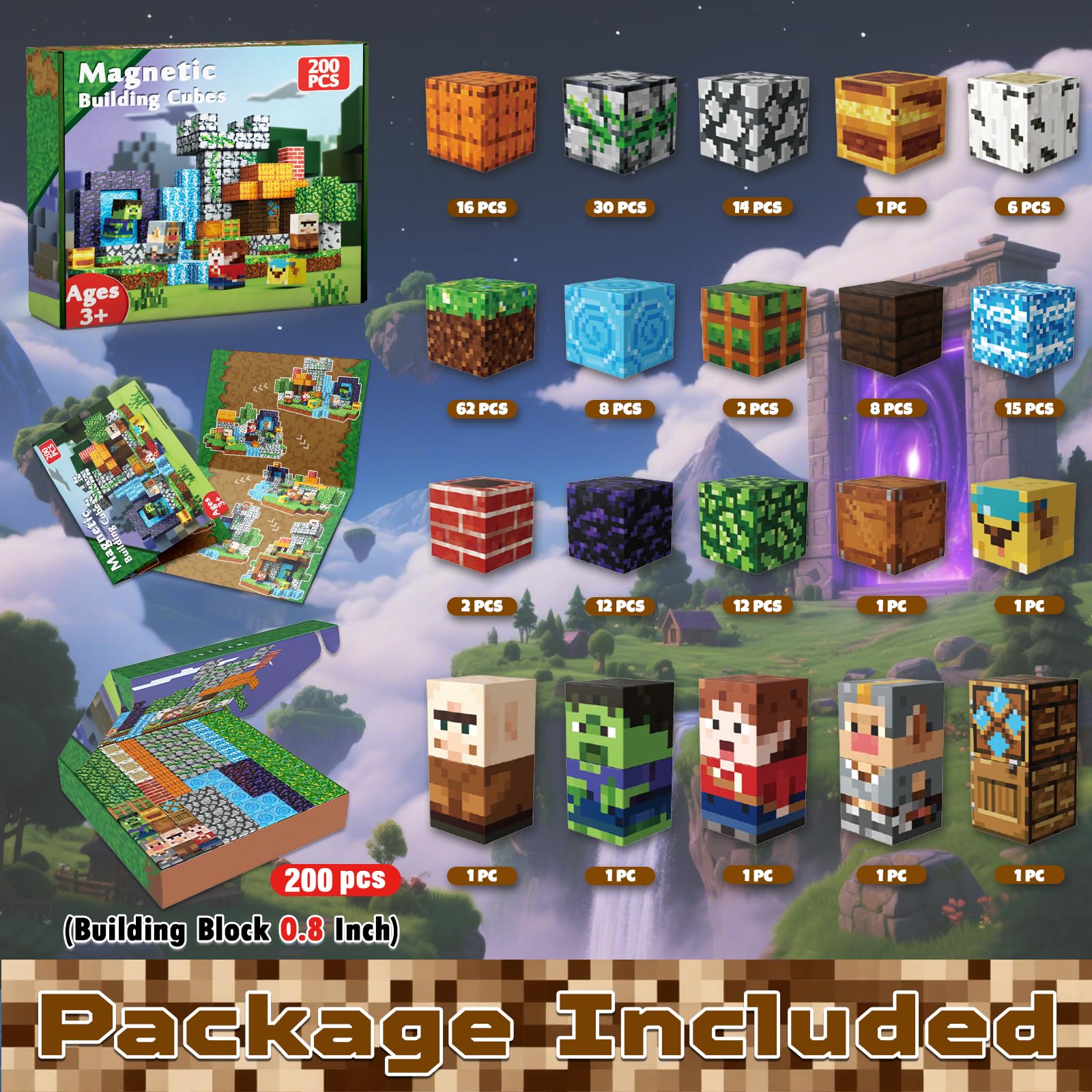 Magnetopia blocks offer 25 vibrant designs to spark imagination.