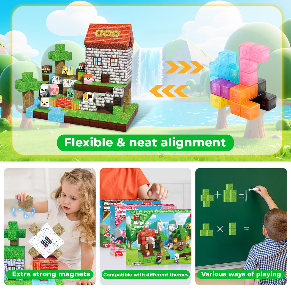 Magnetopia educational toy set supports structure basics and creative problem solving.
