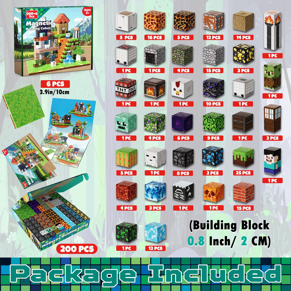 Magnetopia forest-mining theme pieces spark storytelling and hands-on creativity.