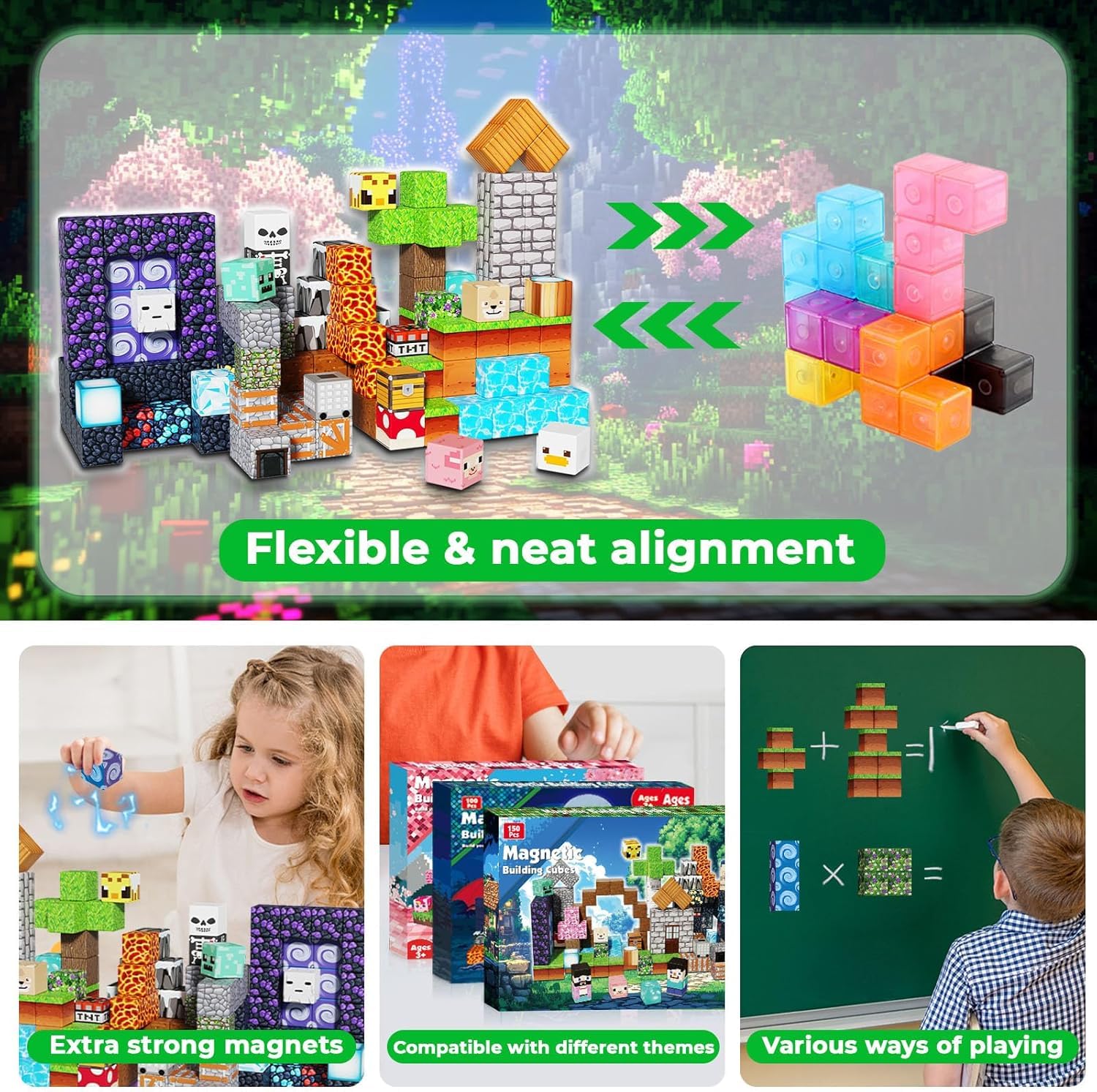 Magnetopia blocks presented as a thoughtful birthday or holiday gift idea.