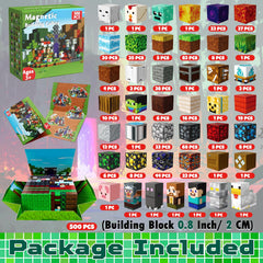 Magnetopia blocks building designs image shown, boosts creativity and problem-solving during play.