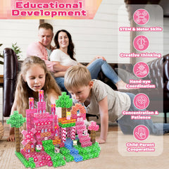 Magnetopia blocks arrive in a portable box perfect for on-the-go STEM play