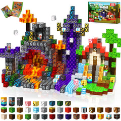 Magnetopia magnetic blocks portal: imaginative play and STEM exploration.