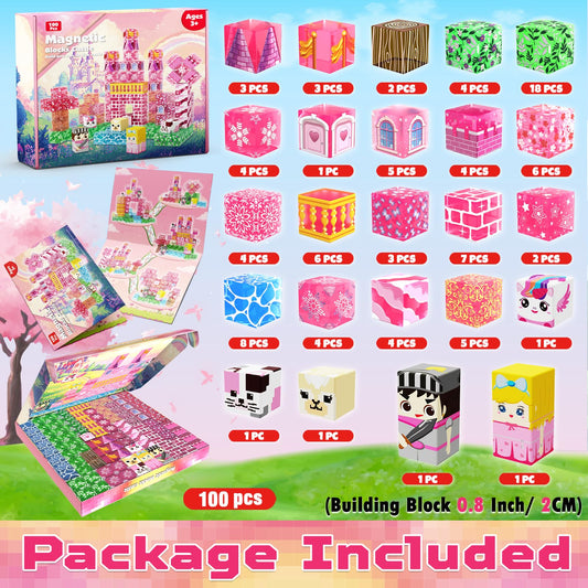 Magnetopia princess-theme cubes spark creative construction for solo or collaborative building