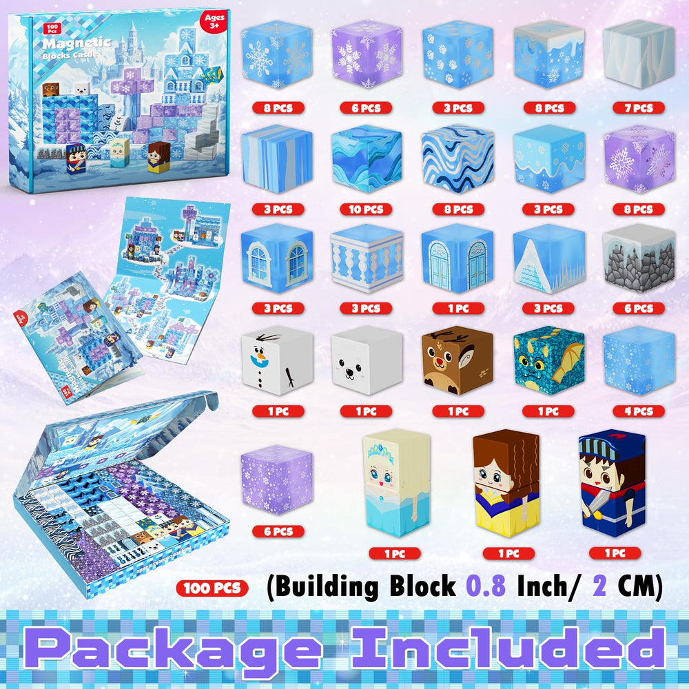 Magnetopia princess-themed blocks spark storytelling and collaborative play for kids.