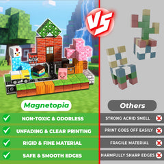 Magnetopia safe smooth-edged blocks designed for worry-free construction