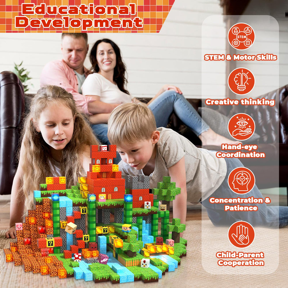 Magnetopia durable blocks with smooth edges designed for safe hands-on learning