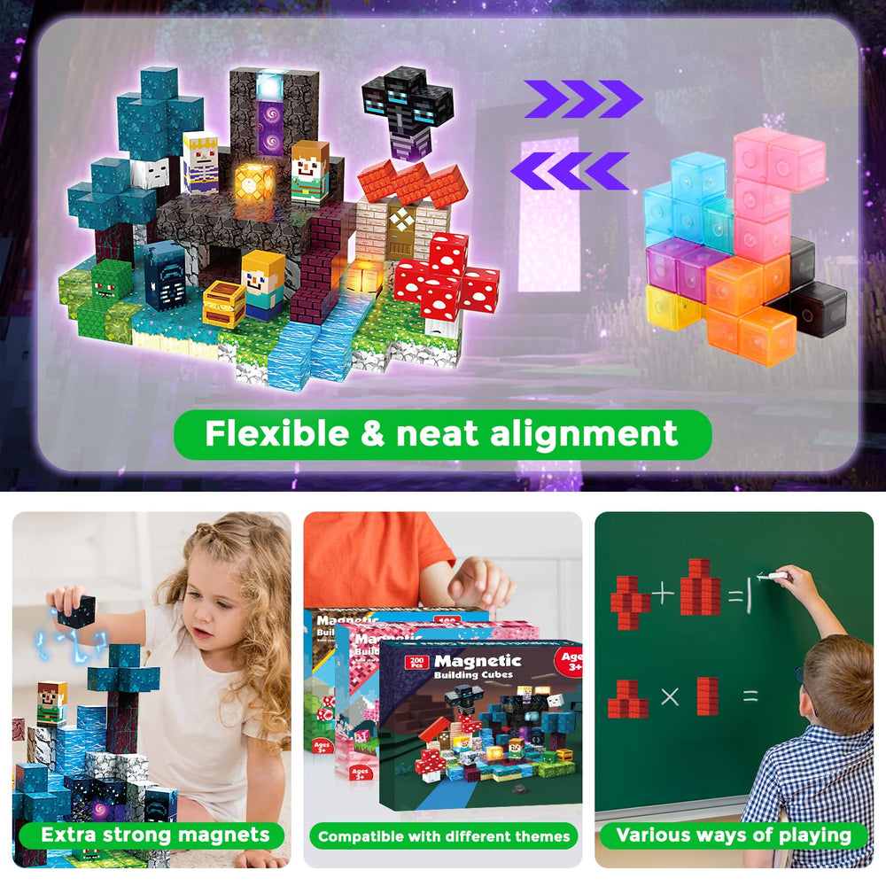 Magneverse child-safe durable blocks are BPA-free and easy to clean