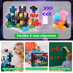 Magneverse child-safe durable blocks are BPA-free and easy to clean