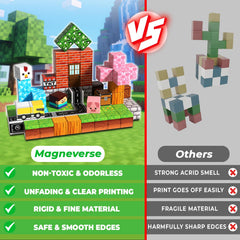 Magneverse forest idea booklet visible guiding story based building sessions