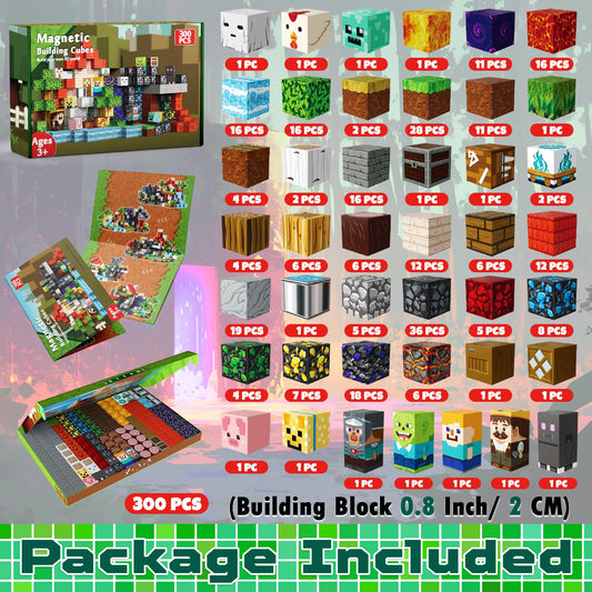 Magneverse Portal forest cubes shown for open-ended construction and play.