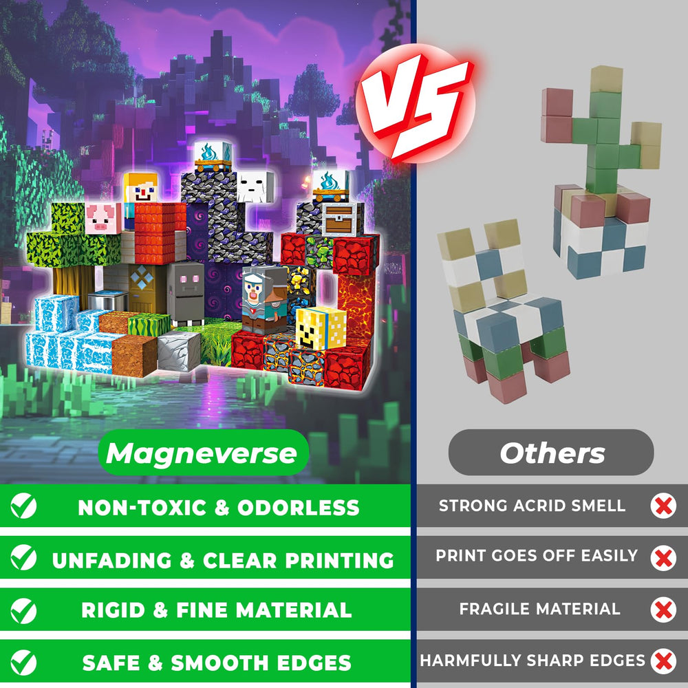 Magneverse Portal safe durable materials ensure kid-friendly construction.