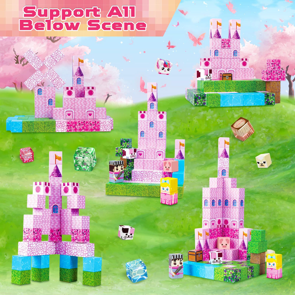 Magneverse safe durable non-toxic blocks ensure safe, smooth, washable creative play.