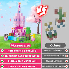 Magneverse spatial reasoning build helps kids explore shapes and early architecture concepts.
