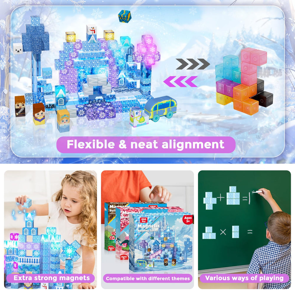 Magneverse STEM-friendly blocks foster geometry and spatial thinking