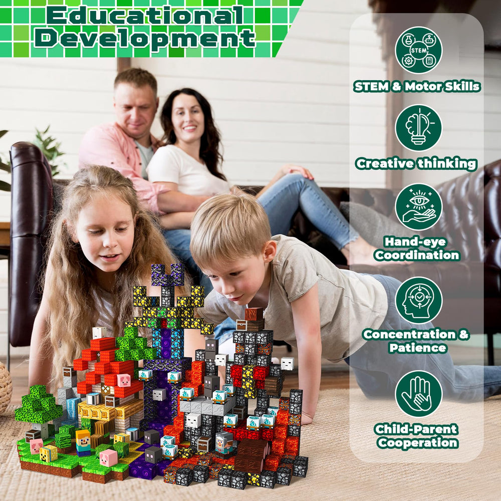 Magneverse STEM gift for ages 3–13 boosts creativity and fine motor skills.