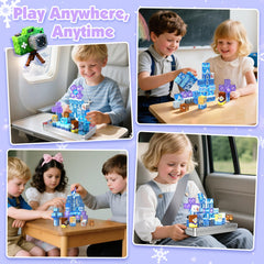 Magneverse travel-friendly set fits car rides and playdates.