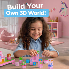 Magnezo magnetic base board stabilizes builds for tabletop creativity and easy display.