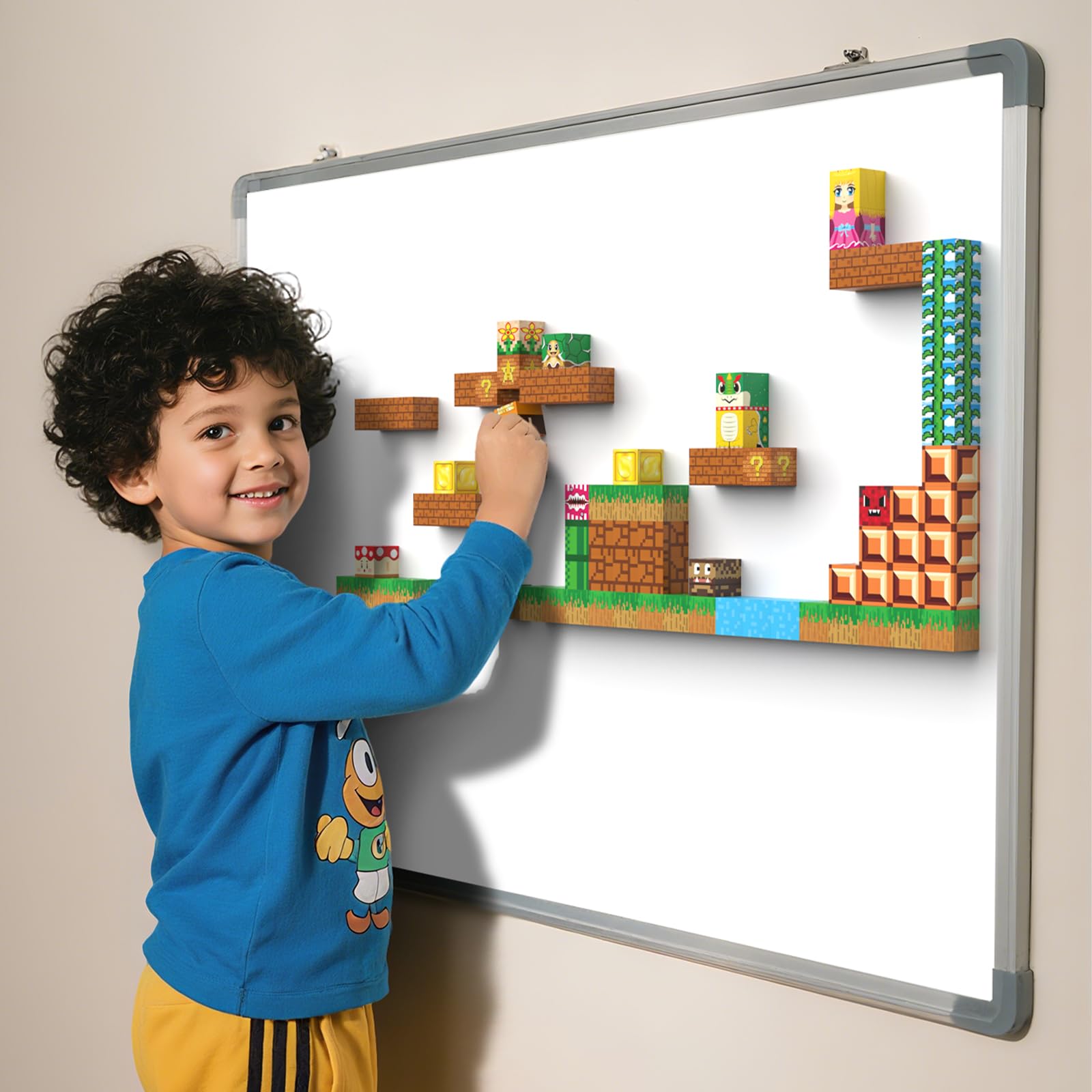Magpixel 32-patterns included inspire guided or free play.