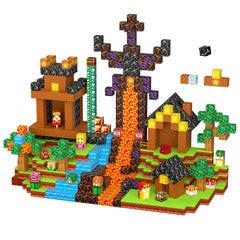 Magpixel screens-free playtime reduces device distraction during crafts