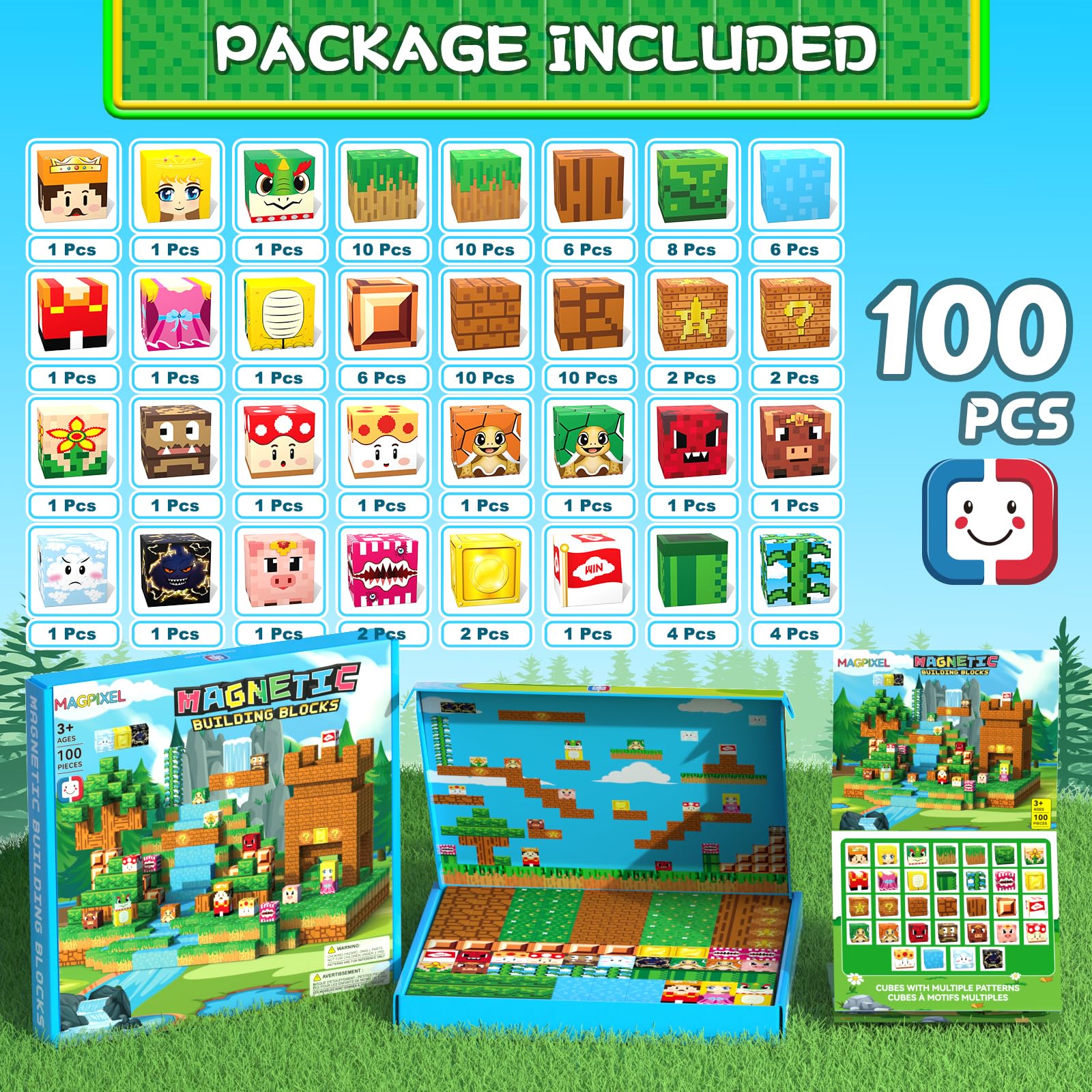 Magpixel STEM gift for ages 3–12 encourages hands-on exploration.