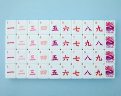 Lightweight, travel-friendly Mahjong Co Celestial tiles for easy play anywhere.