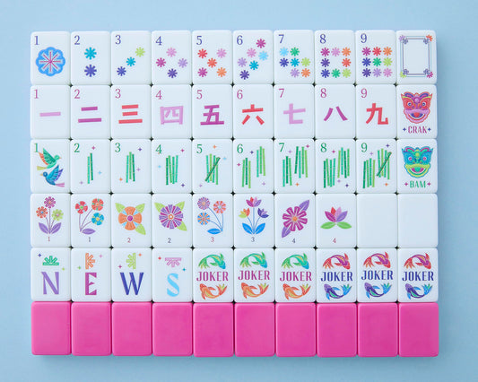 Mahjong Co Kaleidoscope tile set cover showing vibrant colors for stylish, engaging gameplay