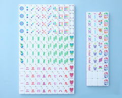Close-up of Kaleidoscope tile designs highlighting bold, wear-resistant artwork for lasting games