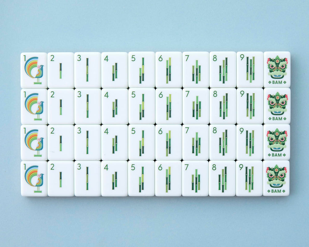 Close-up of Paradise tile backs emphasizes eco-friendly materials and premium craftsmanship.