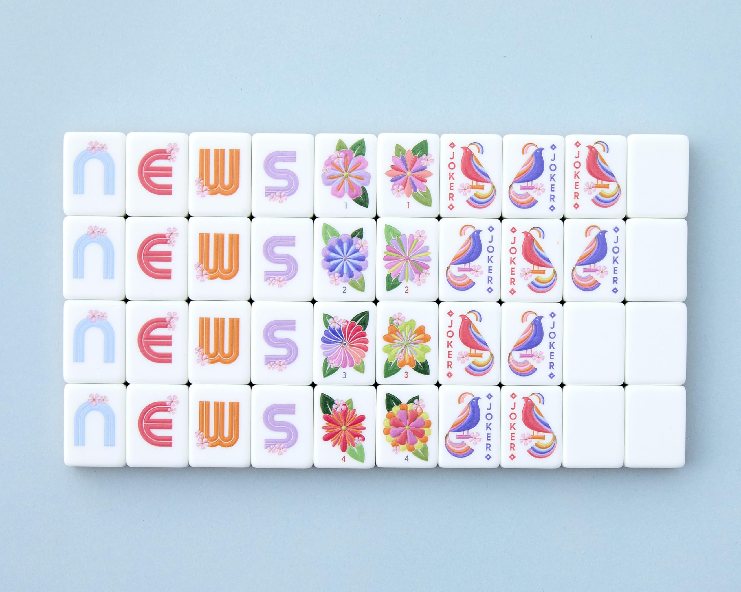 Paradise tiles tucked into the included bag offer safe storage and easy transport.