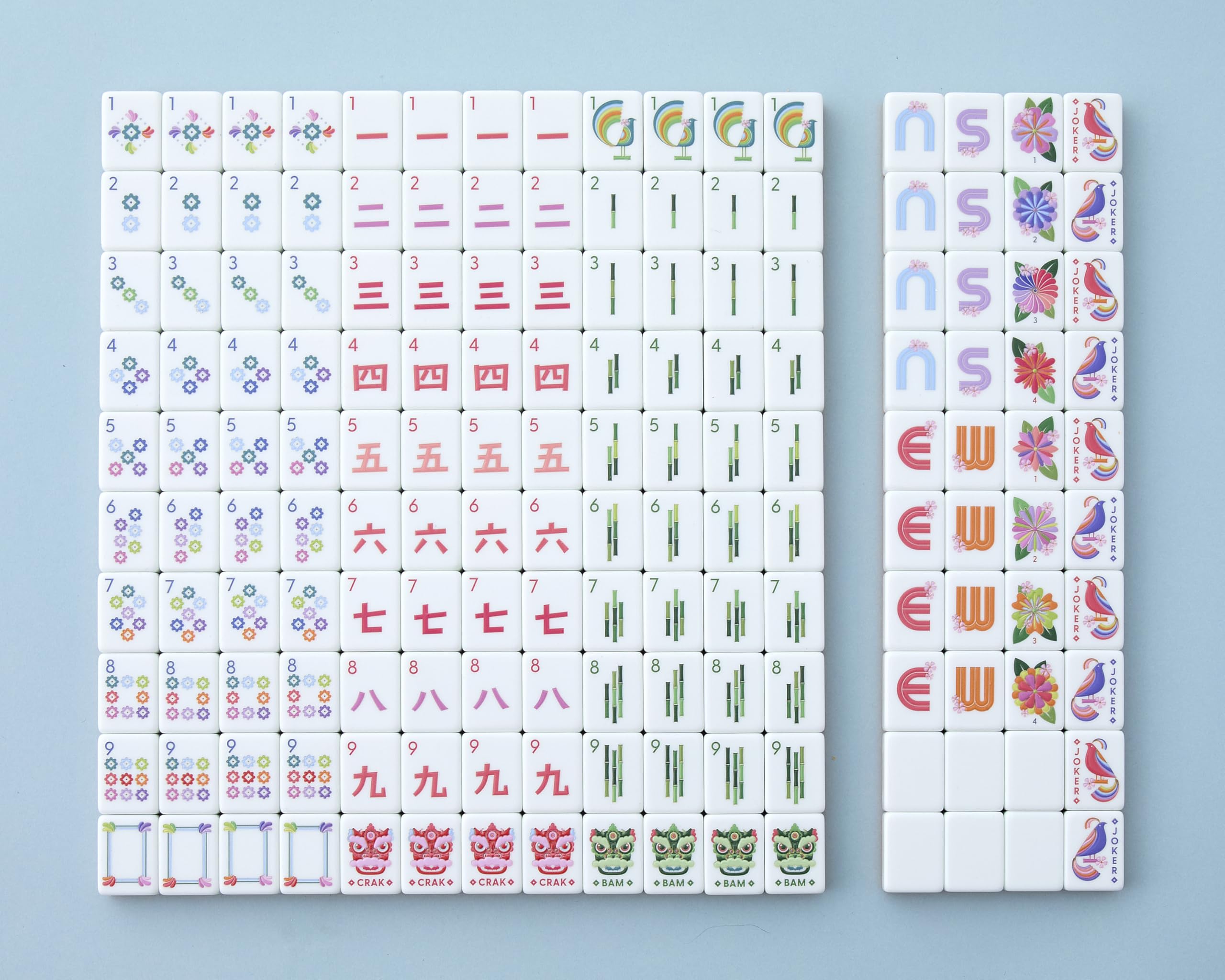 Paradise tiles stacked on the side highlight lightweight, travel-friendly design.