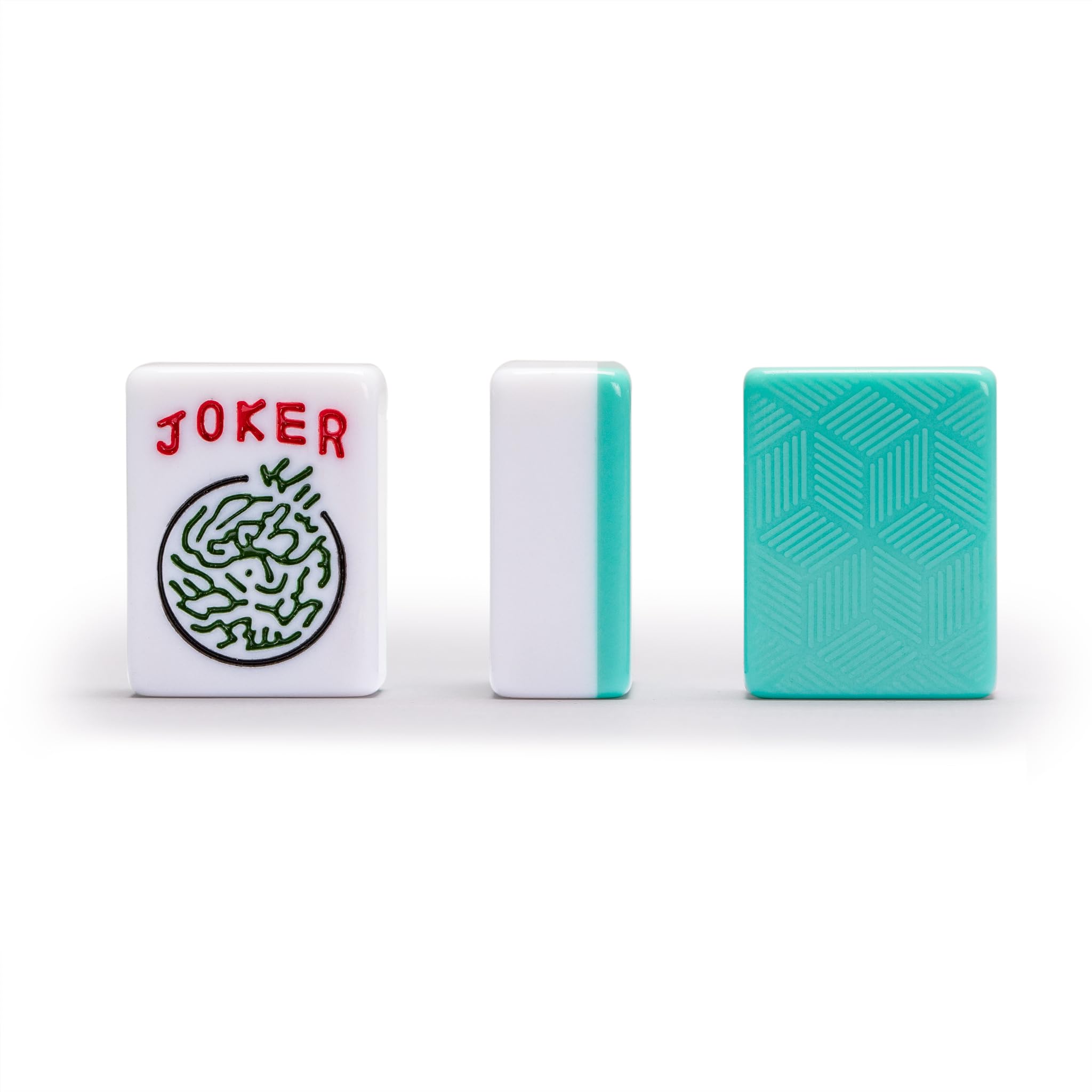 Mahjong dice set included for quick setup and alternative scoring options.