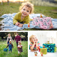 MaidMAX portable case with shoulder strap for convenient travel with kids.