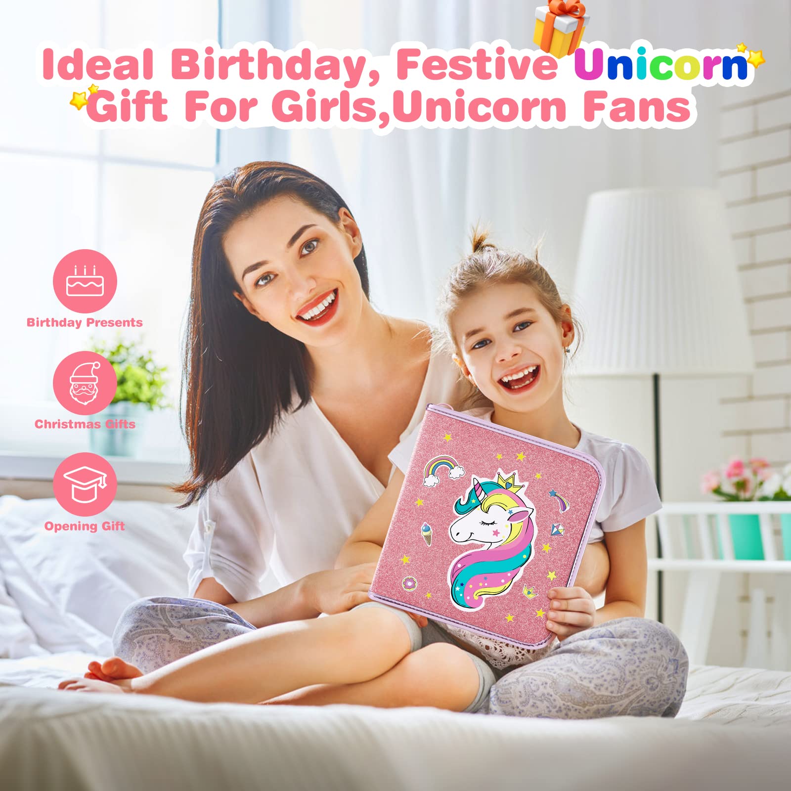 MAIGOZON unicorn-themed art set promotes creative learning at home