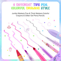 MAIGOZON Mermaid erasers help correct lines and keep projects neat