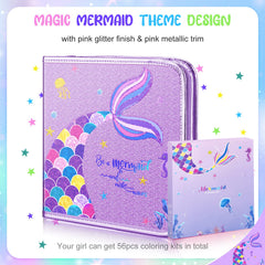 MAIGOZON Mermaid gel pens deliver shiny accents for crafts and drawings