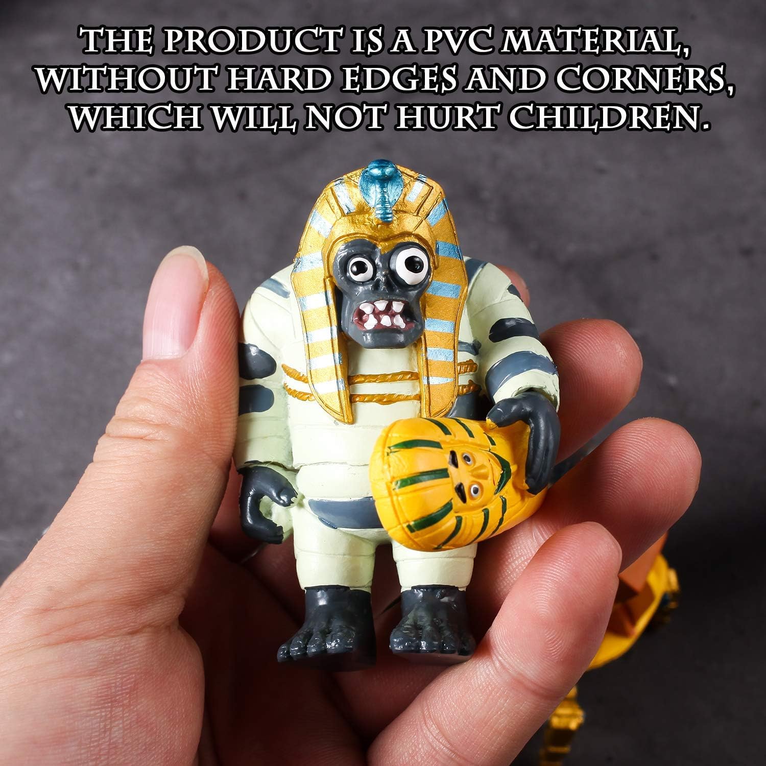Maikerry PVZ figure toys close-up detail reveals quality PVC finish and durable construction.
