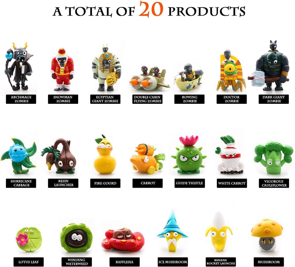 Maikerry PVZ figure toys perfect gift for birthdays and party favors.