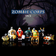 Maikerry PVZ figure toys varied colors showcase collectible charm for kids and fans.